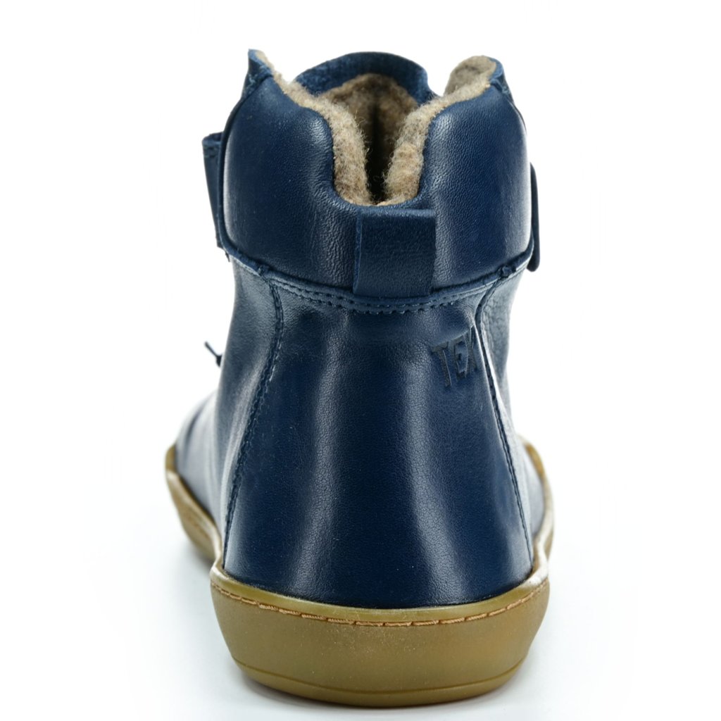 Crave Winfield Dunkelblaue Winter-BarfußSchuhe