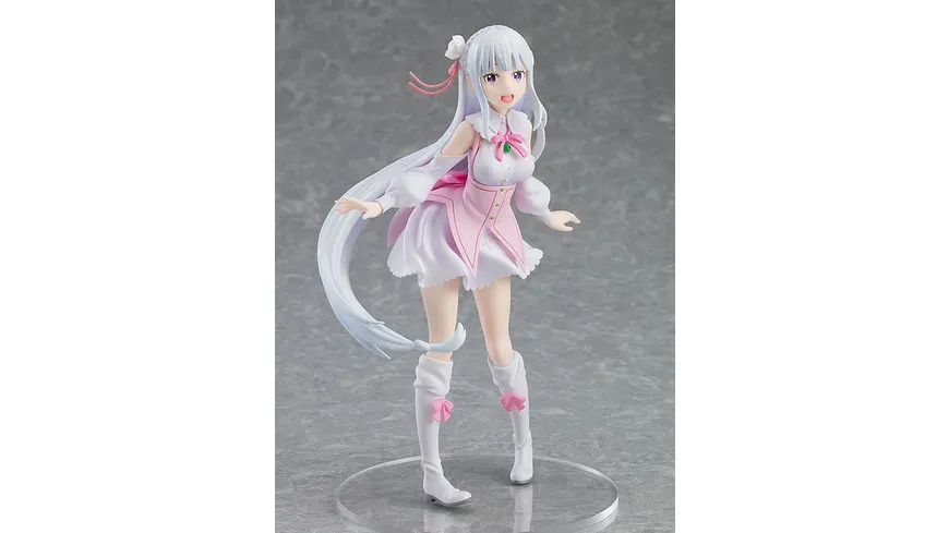 Re: Zero Starting Life in Another World PVC Statue Pop Up Parade Emilia: Memory Snow Ver. 17 cm, Anime Figur