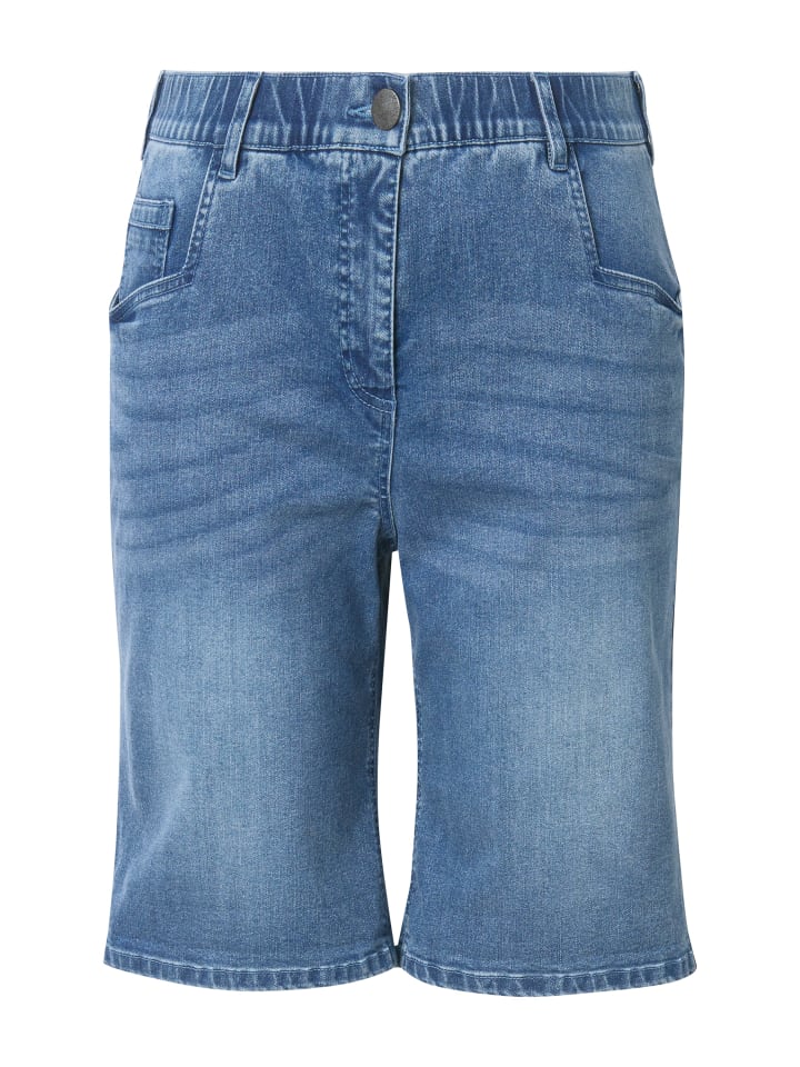 Ulla Popken Jeans in blue denim günstig kaufen