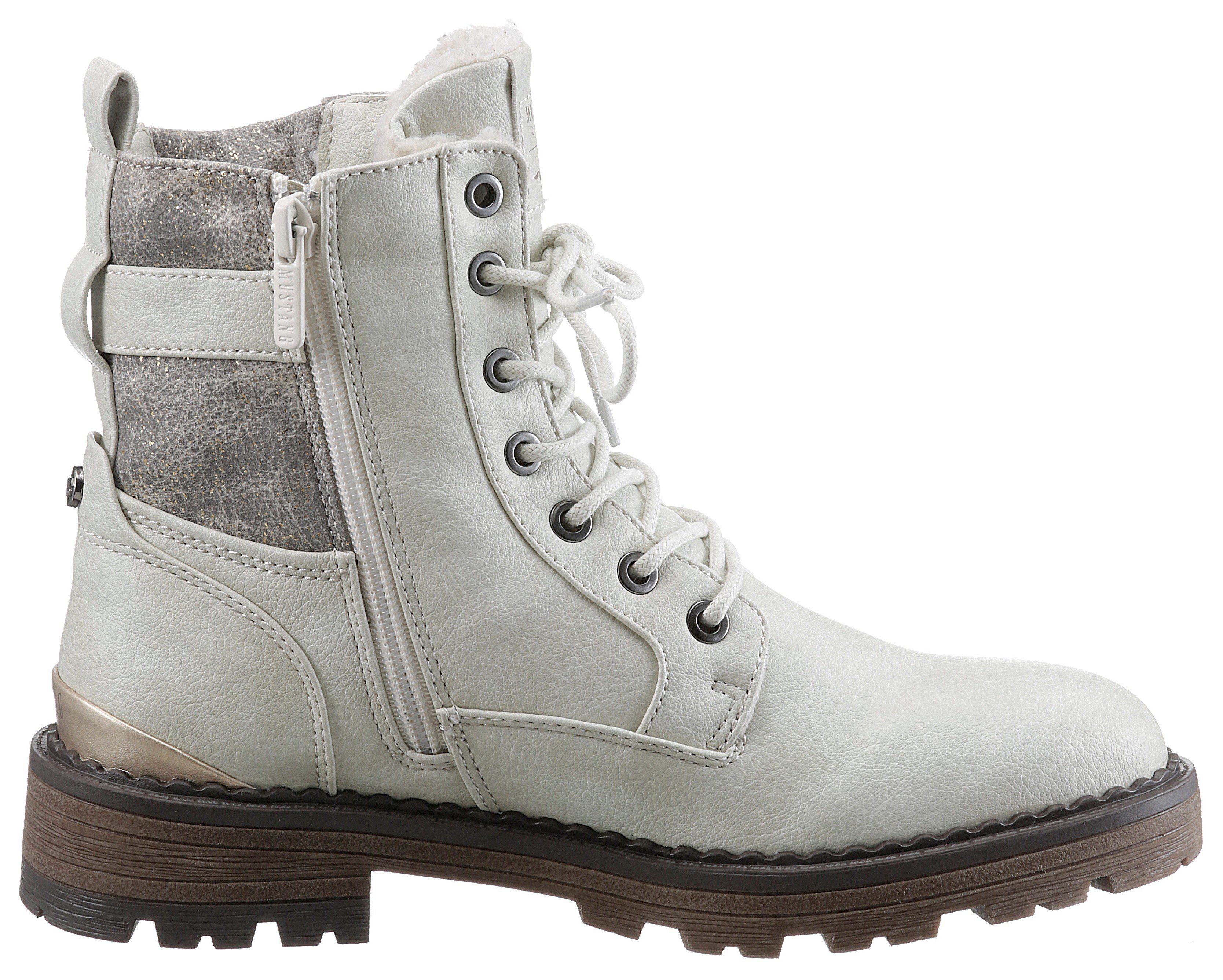Mustang Shoes Winterboots mit Anziehlasche und Zierschnalle