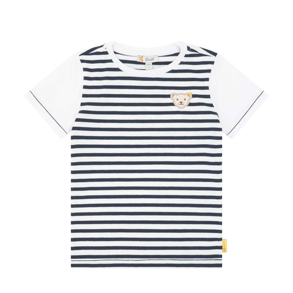 T-Shirt kurzarm, dunkelblau für Jungs
