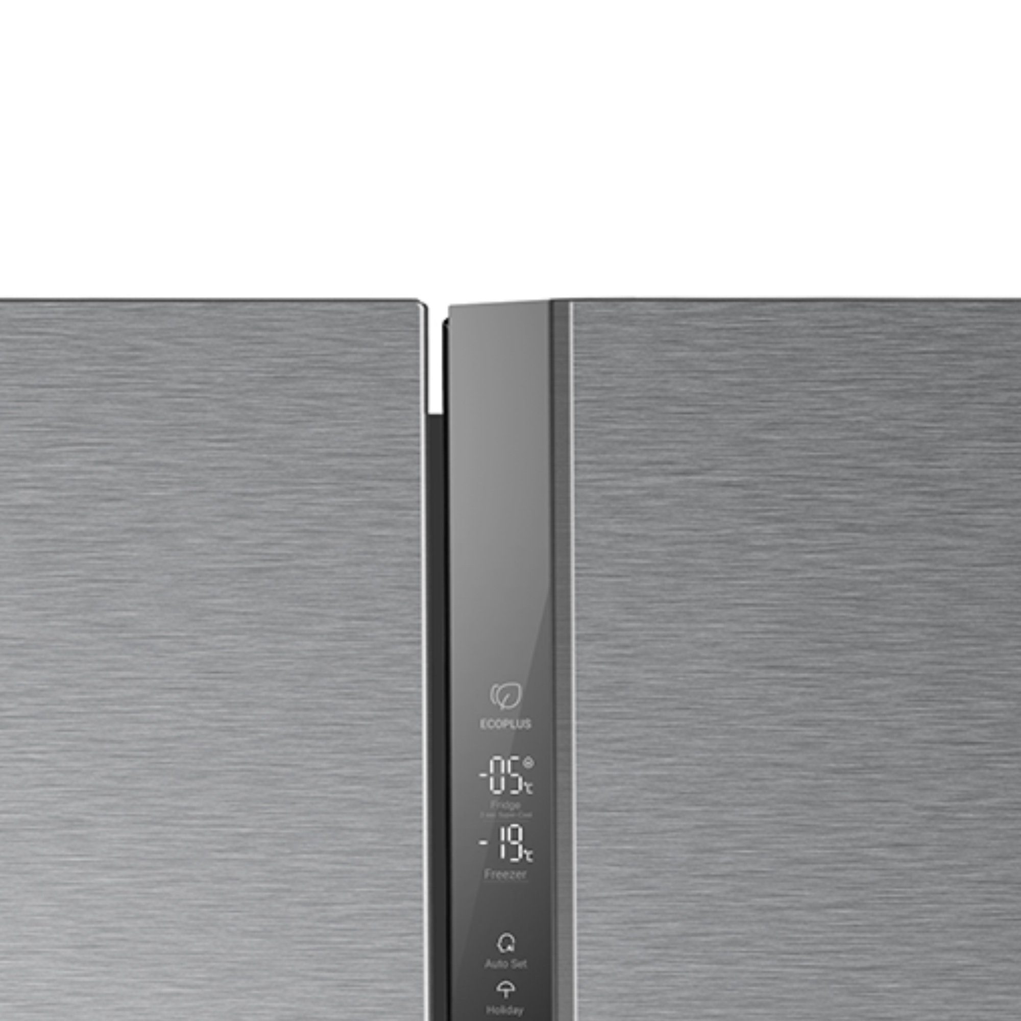 Haier Kühl-/Gefrierkombination Edelstahl Look HSR3918FNPG, 177,5 cm hoch, 90,8 cm breit, Total No Frost