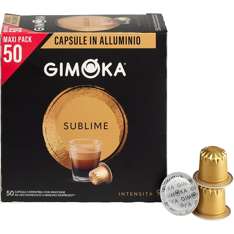 Gimoka Kaffekapsler 50 stk Sublime