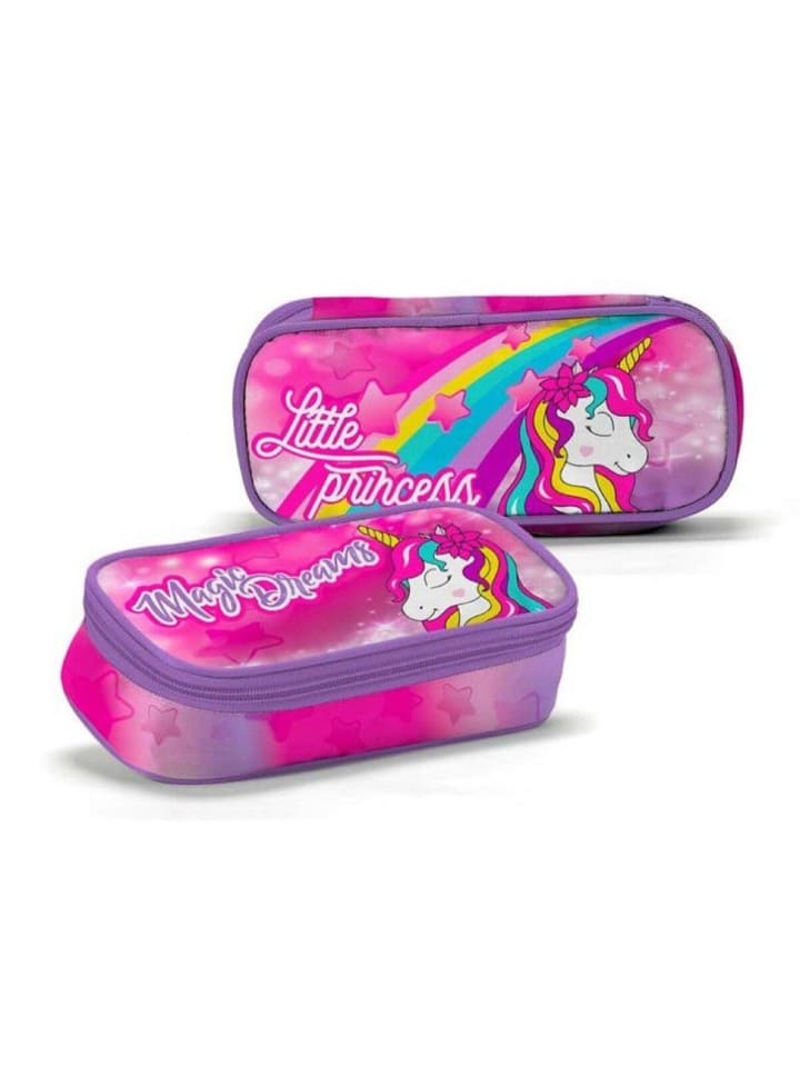 Unicorn Unicorn Federtasche Magisches Etui für Schulsachen in rosa günstig kaufen 25 x 14 cm