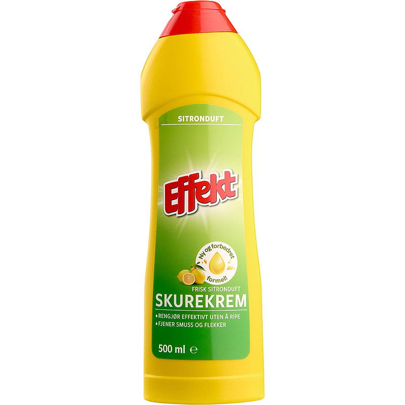 Effekt Skurekrem 500 ml sitron Effekt