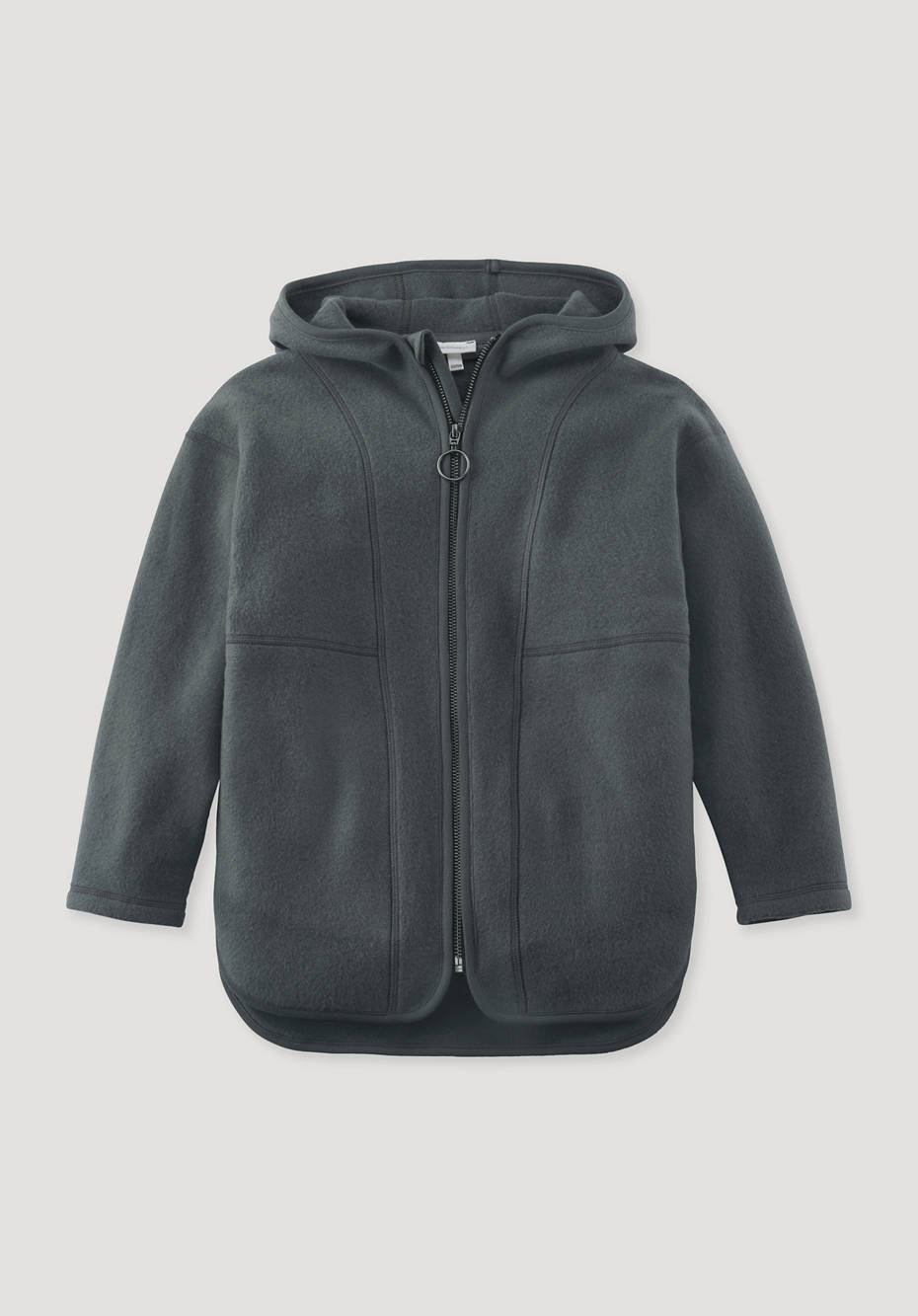 Softfleece-Jacke aus reiner Bio-Baumwolle