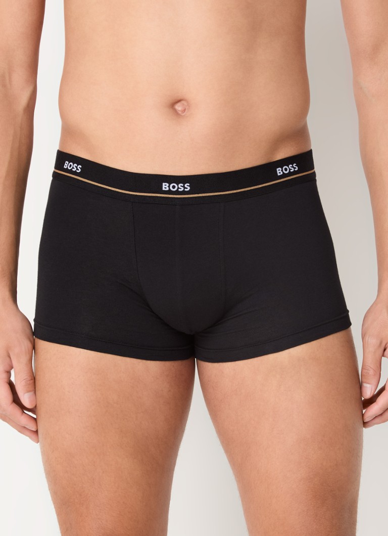 HUGO BOSS logós derékpántos boxeralsó 5 darabos csomagban