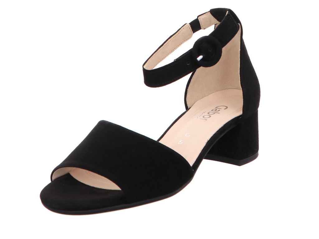 GABOR Komfort Sandalen silber