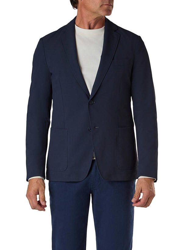 BOSS Black, Sakko Hanry, Slim Fit, Performence-Stretch wachbar, dunkelblau