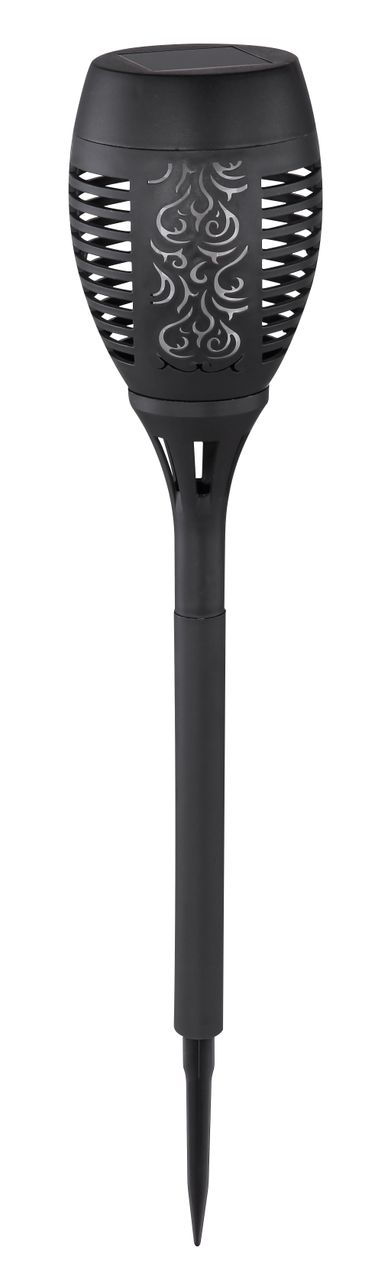 Globo Solar Leuchte - Kunststoff Schwarz 2er Set