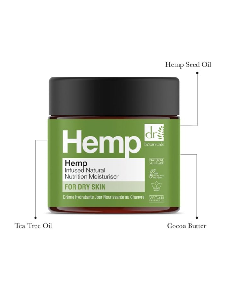 Dr Botanicals Hanf Feuchtigkeits-Duo: Natürliche Pflege für Gesicht & Körper günstig kaufen onesize