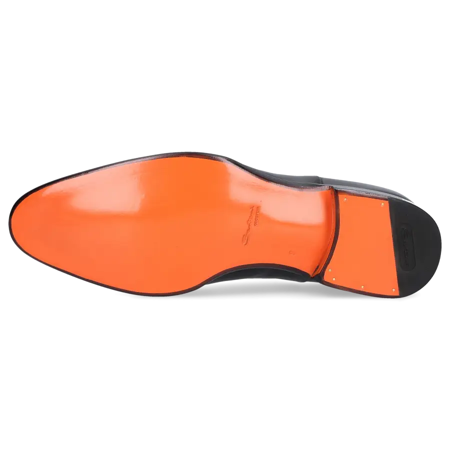 Santoni - Businessschuhe Oxford 12621 Kalbsleder - schwarz