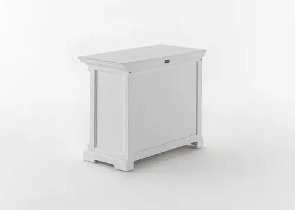 Novasolo Küchenbuffet Provence Verstellbare Regale, Single-Bay Hutch Kabinett