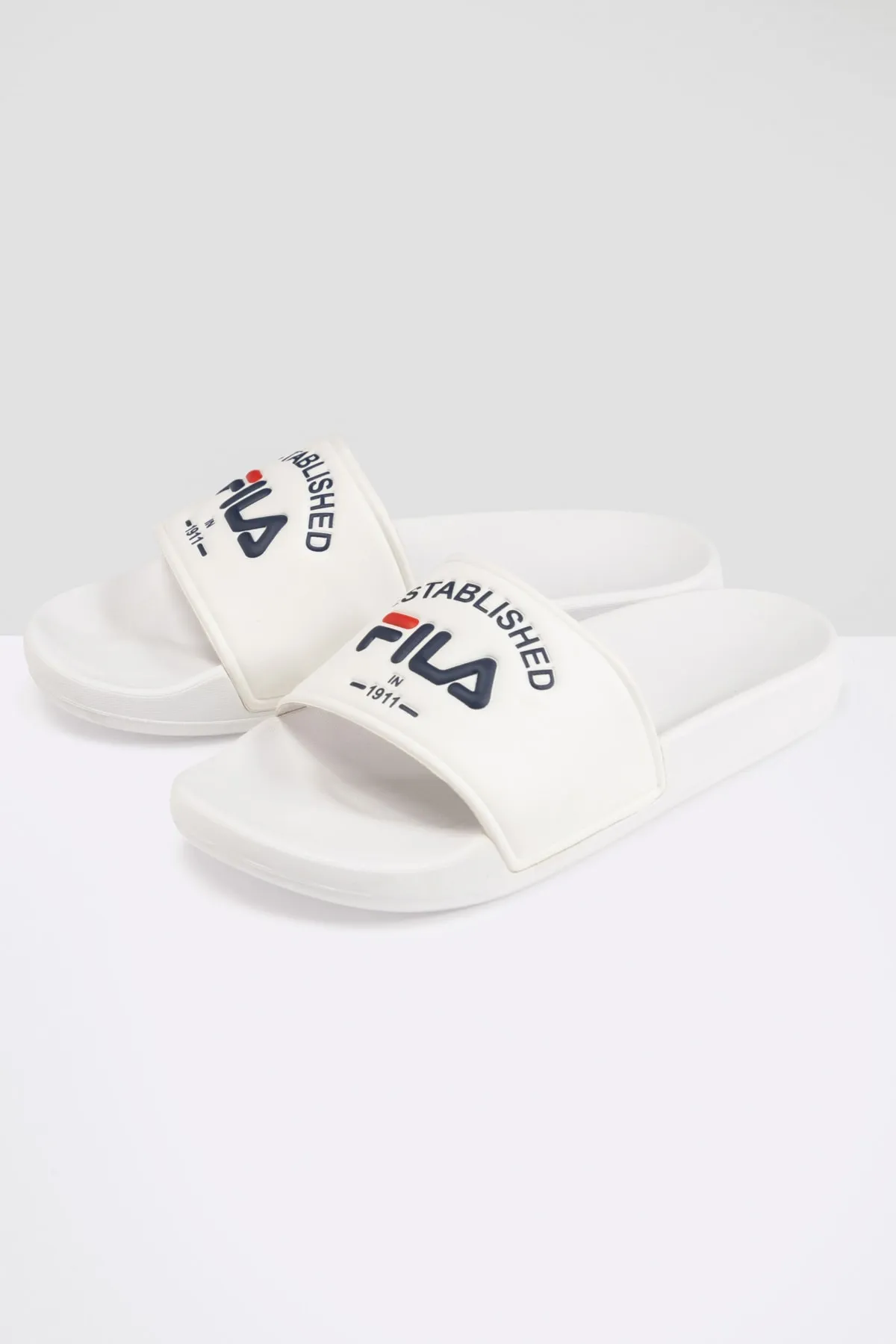 Fila  Pantolette - Weiß - Flacher Absatz