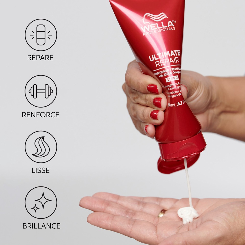 Wella Ultimate Repair Après-shampoing nourrissant pour cheveux abîmés Après-Shampoing