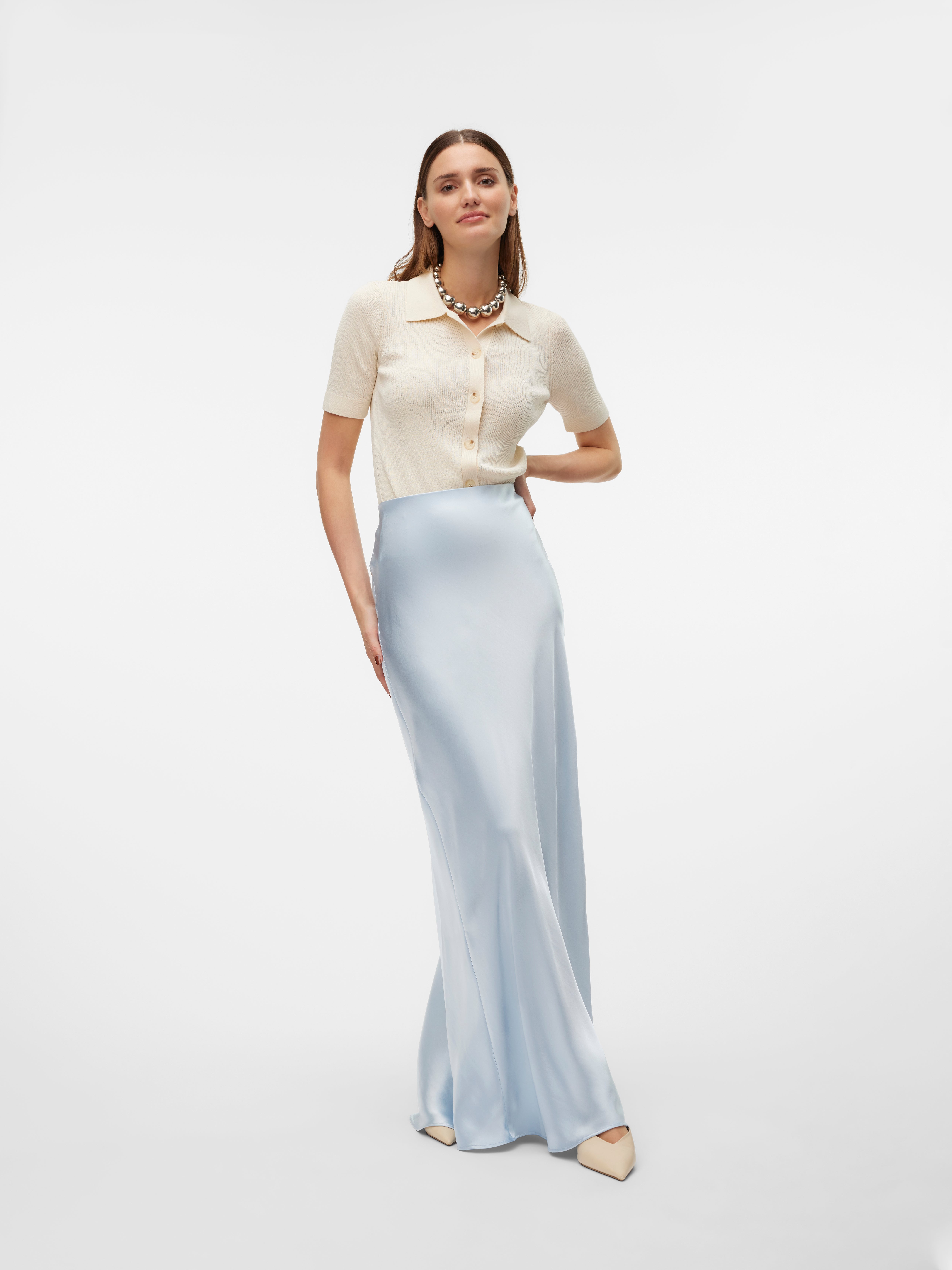 VMBEATRICE Hohe Taille Langer Rock