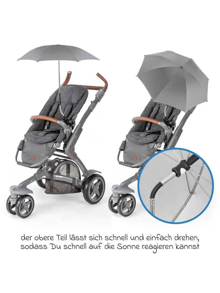 Zamboo Universal Sonnenschirm für Kinderwagen und in grau günstig kaufen onesize
