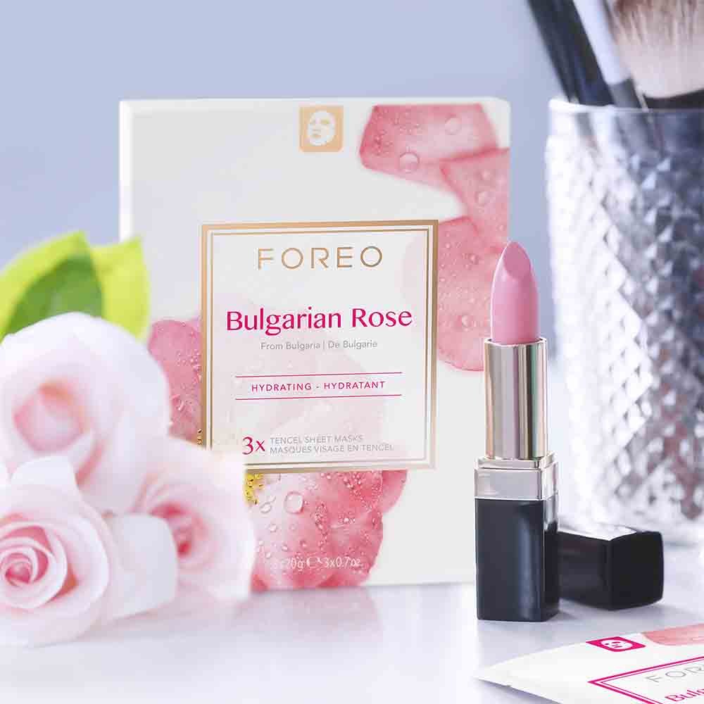 Foreo UFO Mask Farm To Face Collection Sheet Masks Bulgarian Rose