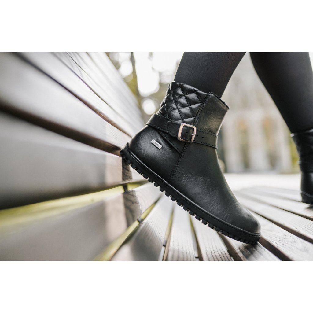 Be Lenka Diva All Black Barfußstiefeletten