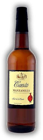 Bodegas de la Cuesta Manzanilla Bodegas de la Cuesta Manzanilla Äußerst trocken, knackig und sauber. 0,75	 Liter - Vol 15%