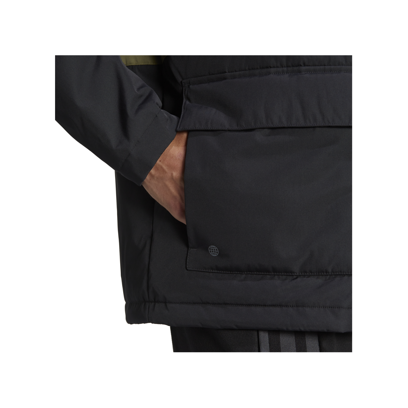 adidas BSC ST Jacke Schwarz Grün