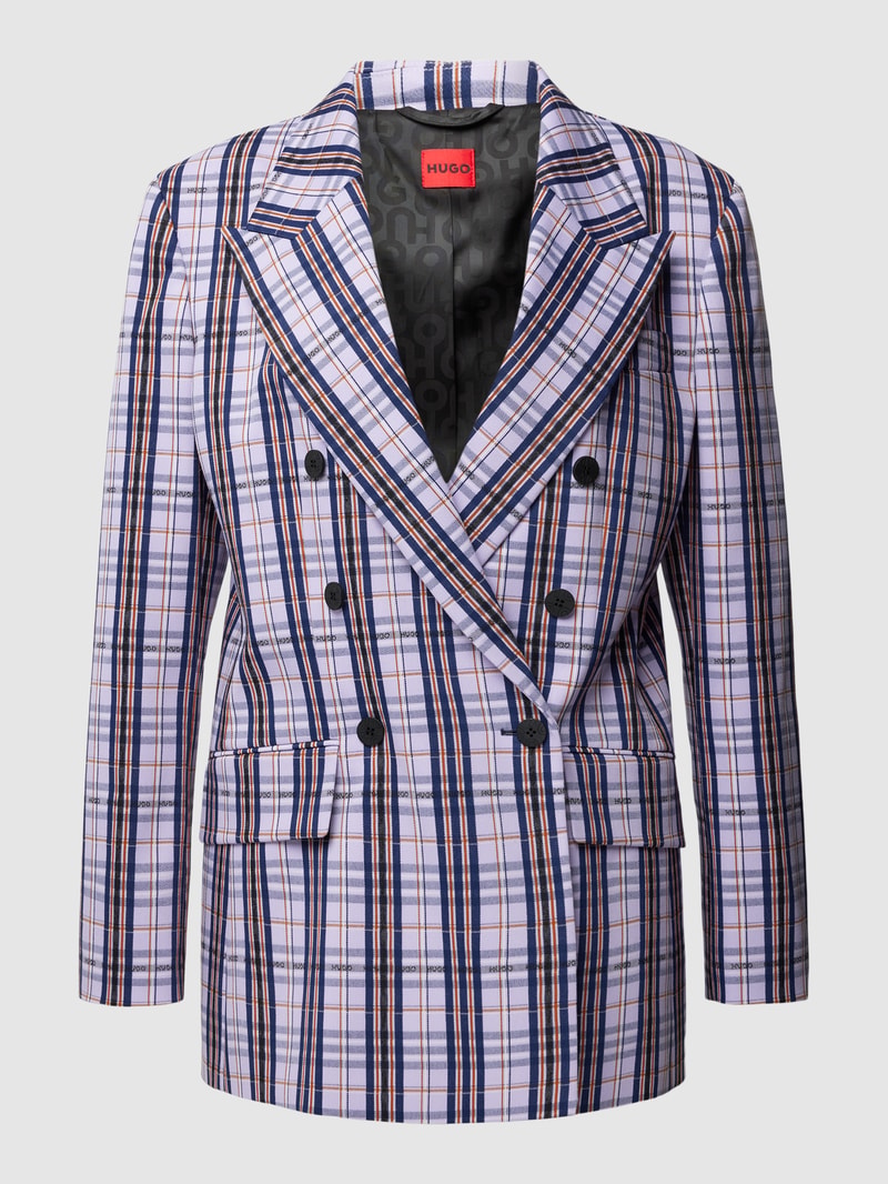 Blazer mit Viskose-Anteil Modell 'AMALISA' in flieder