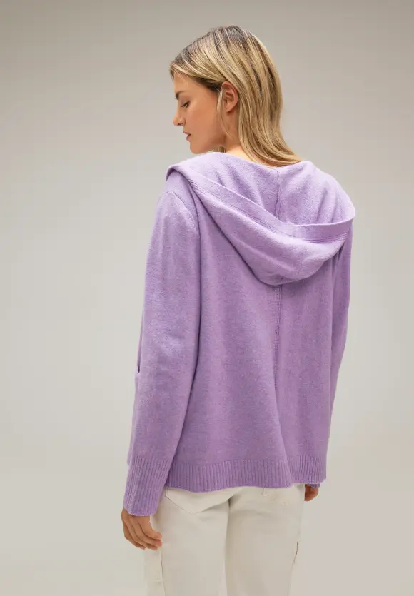 Street One Hoodie Cardigan mit Kapuze