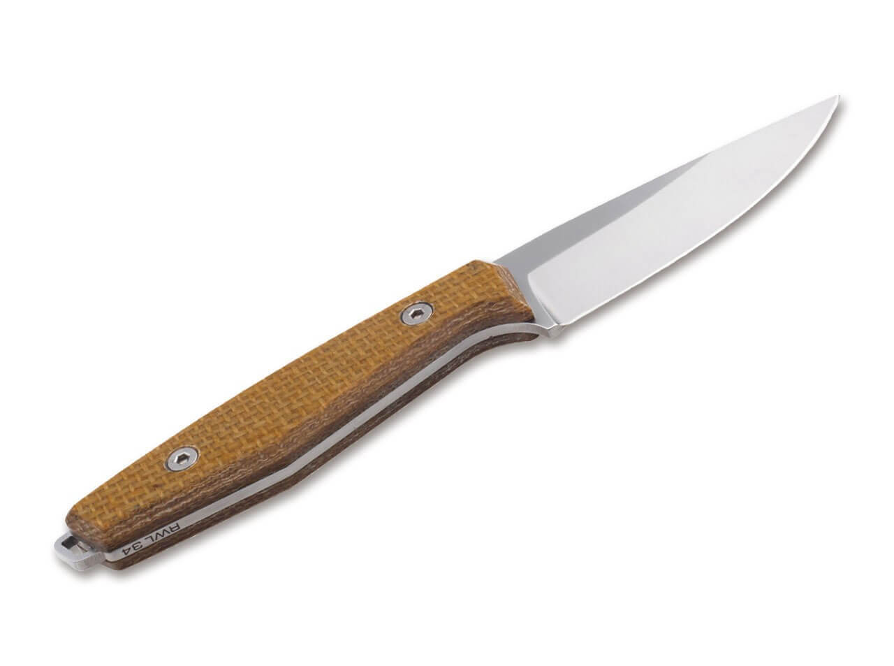 Daily Knives AK1 Droppoint Mustard