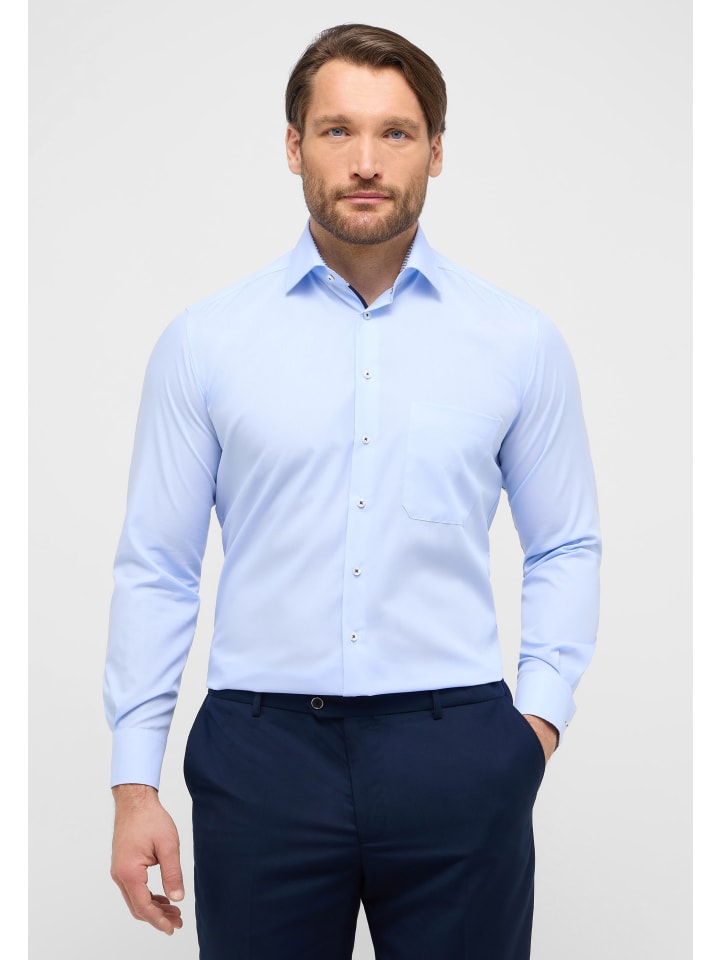 Eterna Hemd COMFORT FIT in hellblau günstig kaufen
