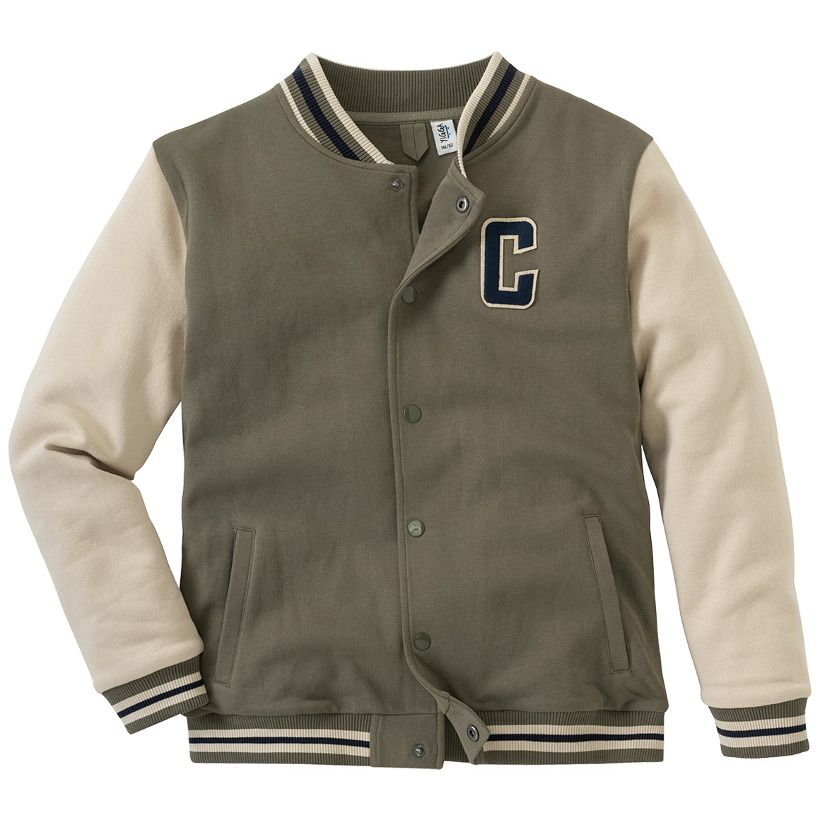 Jungen Sweatjacke im College-Style