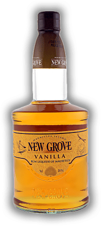 New Grove Rum Likör Vanille New Grove Rum Likör Vanille Rum-Vanille Likör aus Mauritius. 0,7	 Liter - Vol 26%