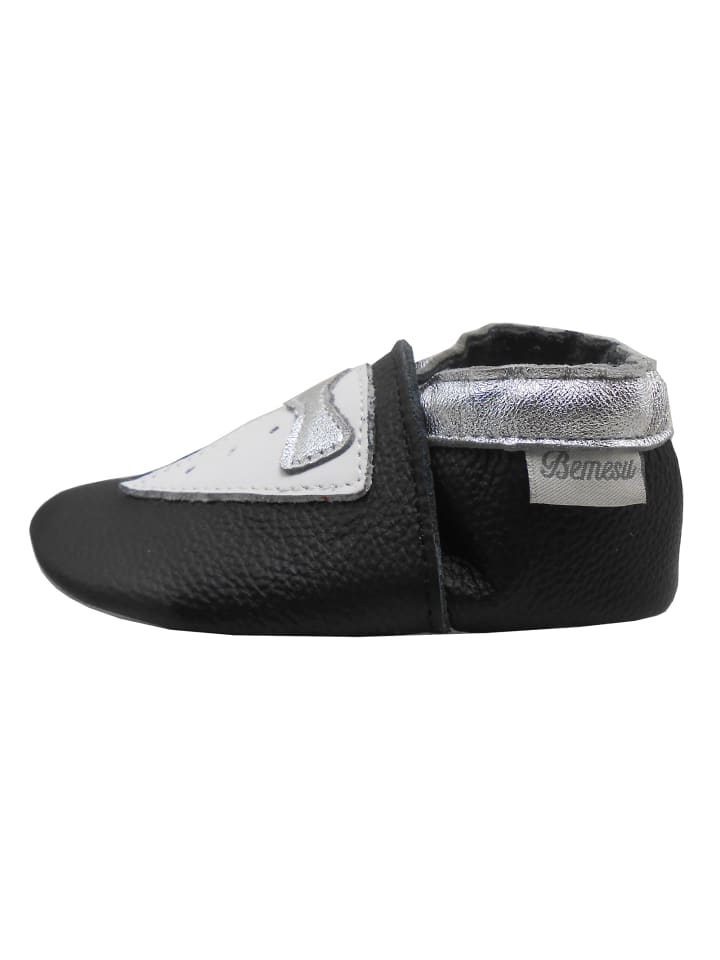 Yalion Baby Krabbelschuhe in Fliege Schwarz günstig kaufen