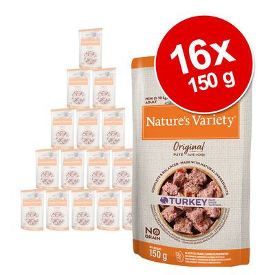 Sparpaket Nature's Variety Original Paté No Grain Mini 16 x 150 g