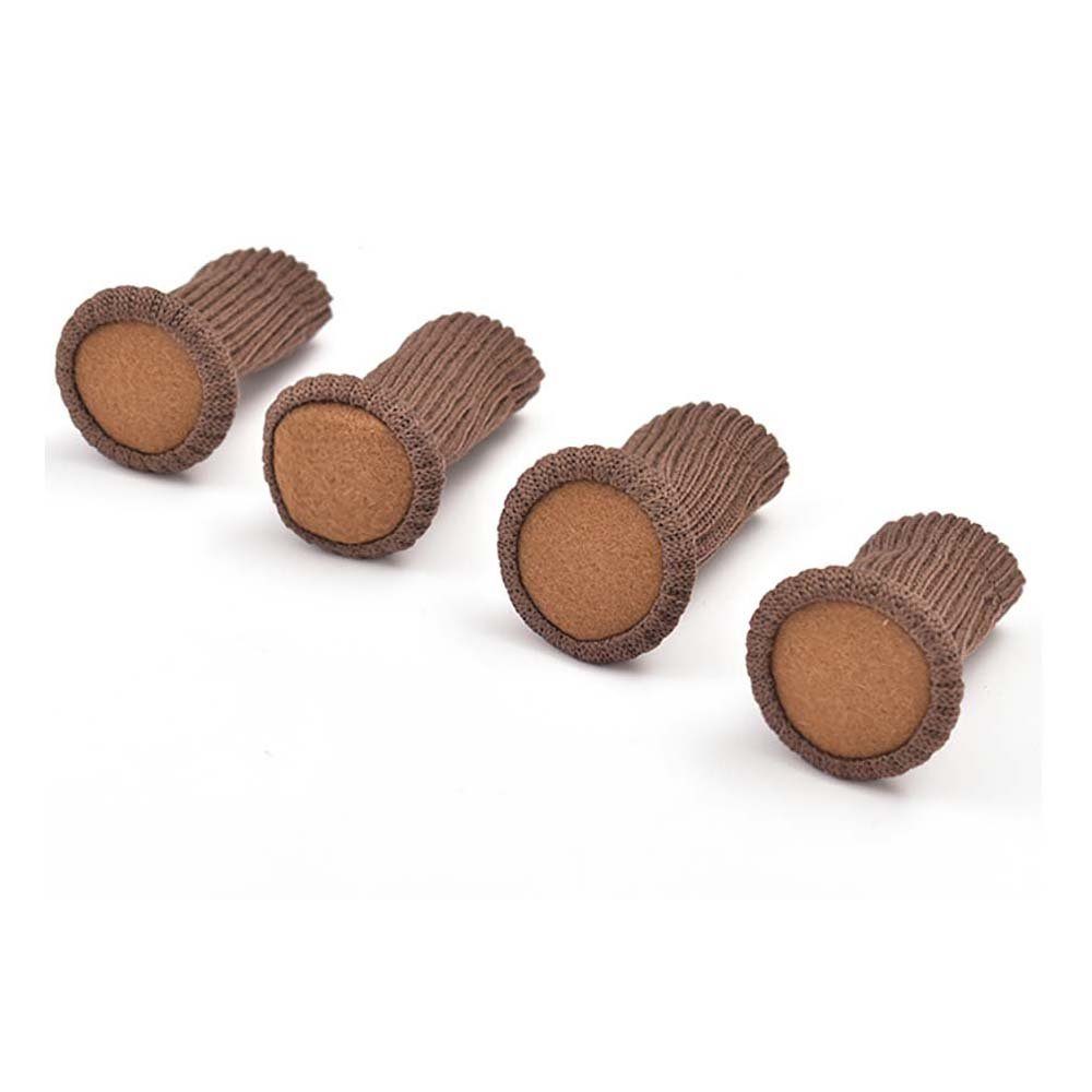 CTGtree Stuhlsocke Stuhlbeinsocke Möbel Socken Anti-Rutsch Wollsocken Hocker, (16 St)