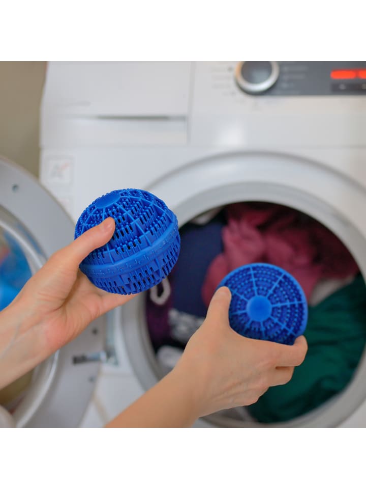 relaxdays 2x Waschball in Blau günstig kaufen onesize