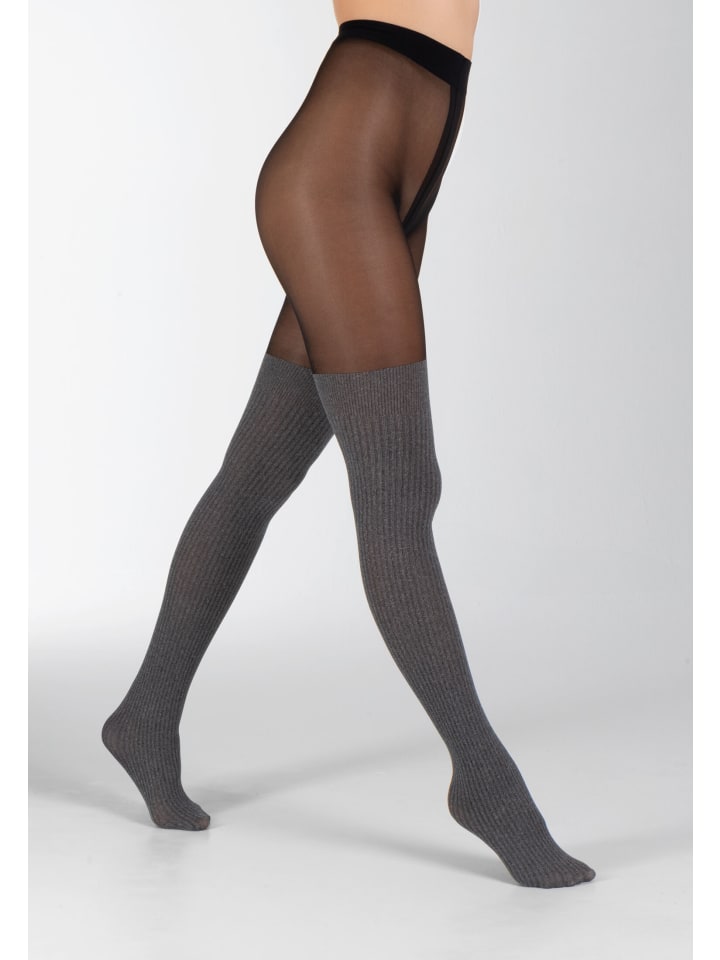 S. Oliver Strumpfhose FINE overknee 1er Pack originals 40 Denier in Schwarz günstig kaufen