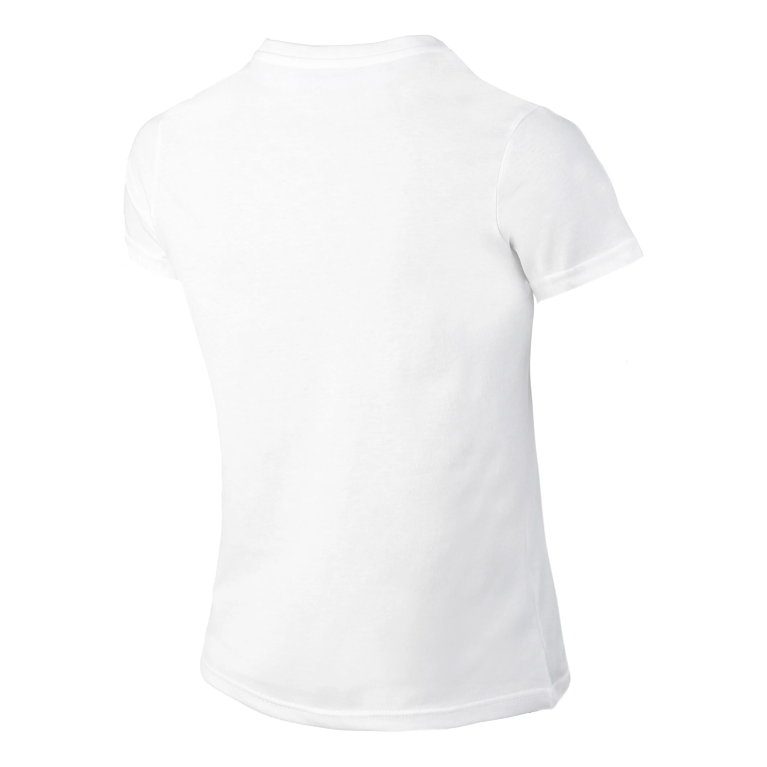 Logo T-Shirt Damen - Weiß, Pink