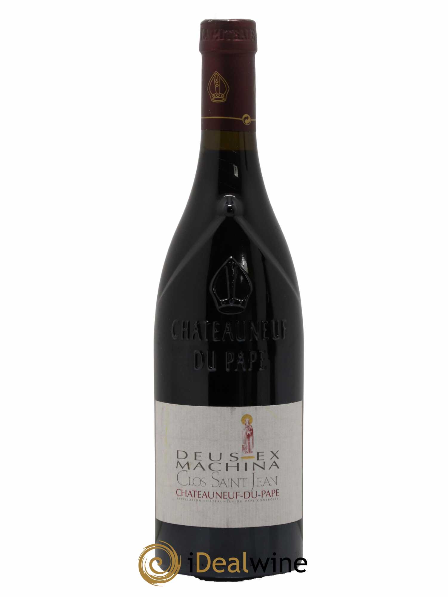 Châteauneuf-du-Pape Clos Saint-Jean Deus Ex Machina Pascal et Vincent Maurel  2007 - Lot de 1 Bouteille