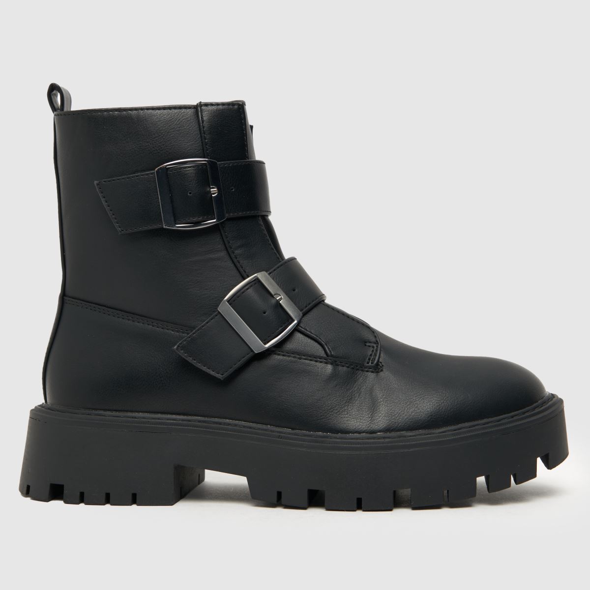 Schuh – Aubrey – Svarta stövlar med spänne