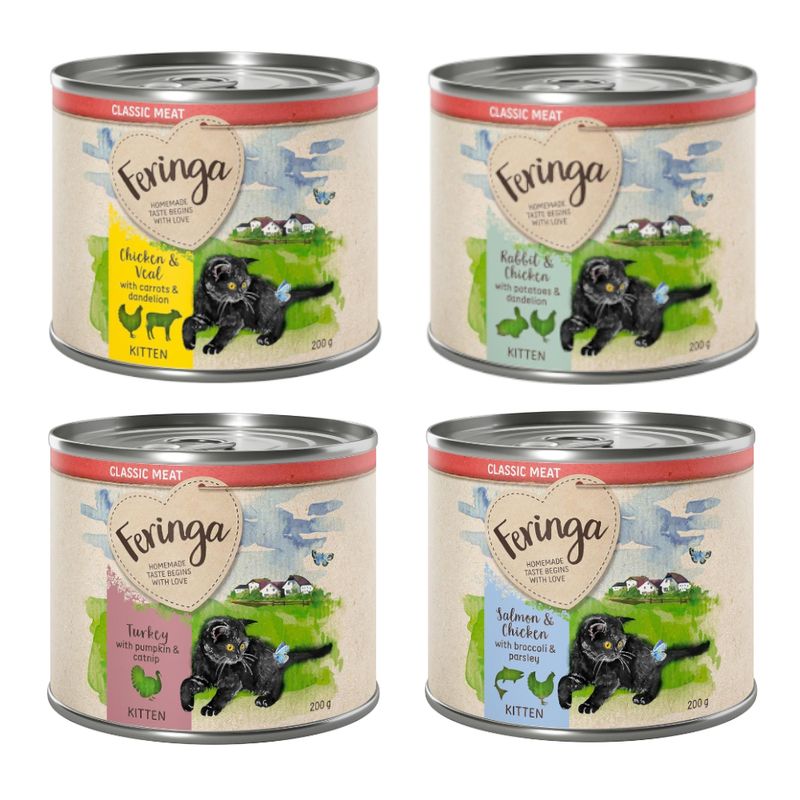 Feringa Classic Meat Menü Kitten 6 x 200 g