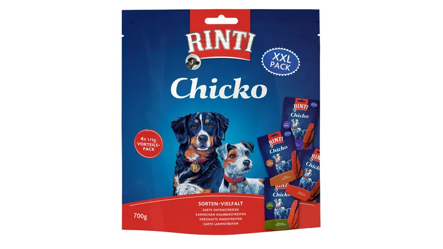 RINTI Hundenassfutter Chicko Sortenvielfalt 700 g