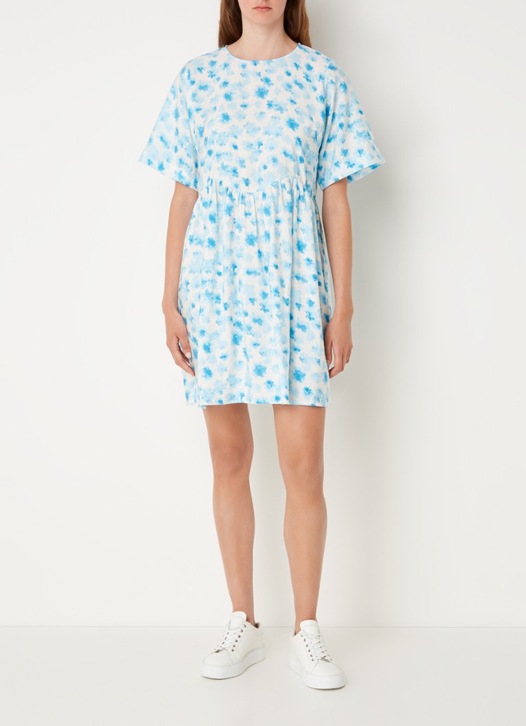 Envii Enibiza mini dress with floral print and bow details