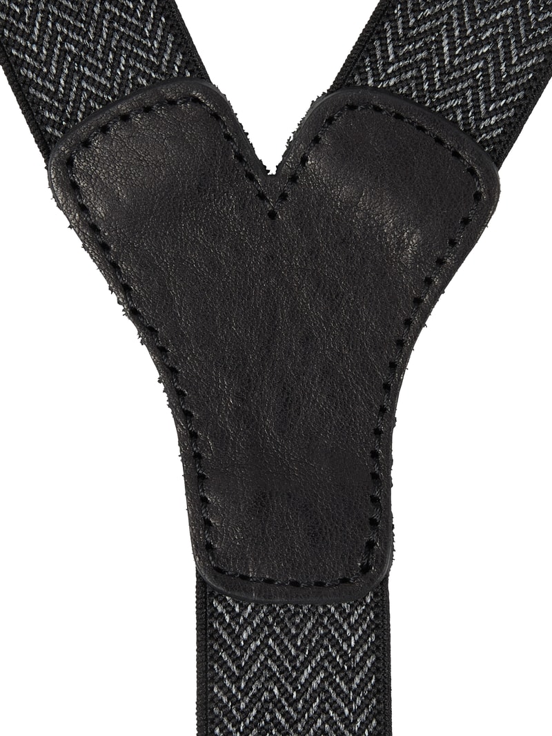 Hosenträger in Y-Form in schwarz