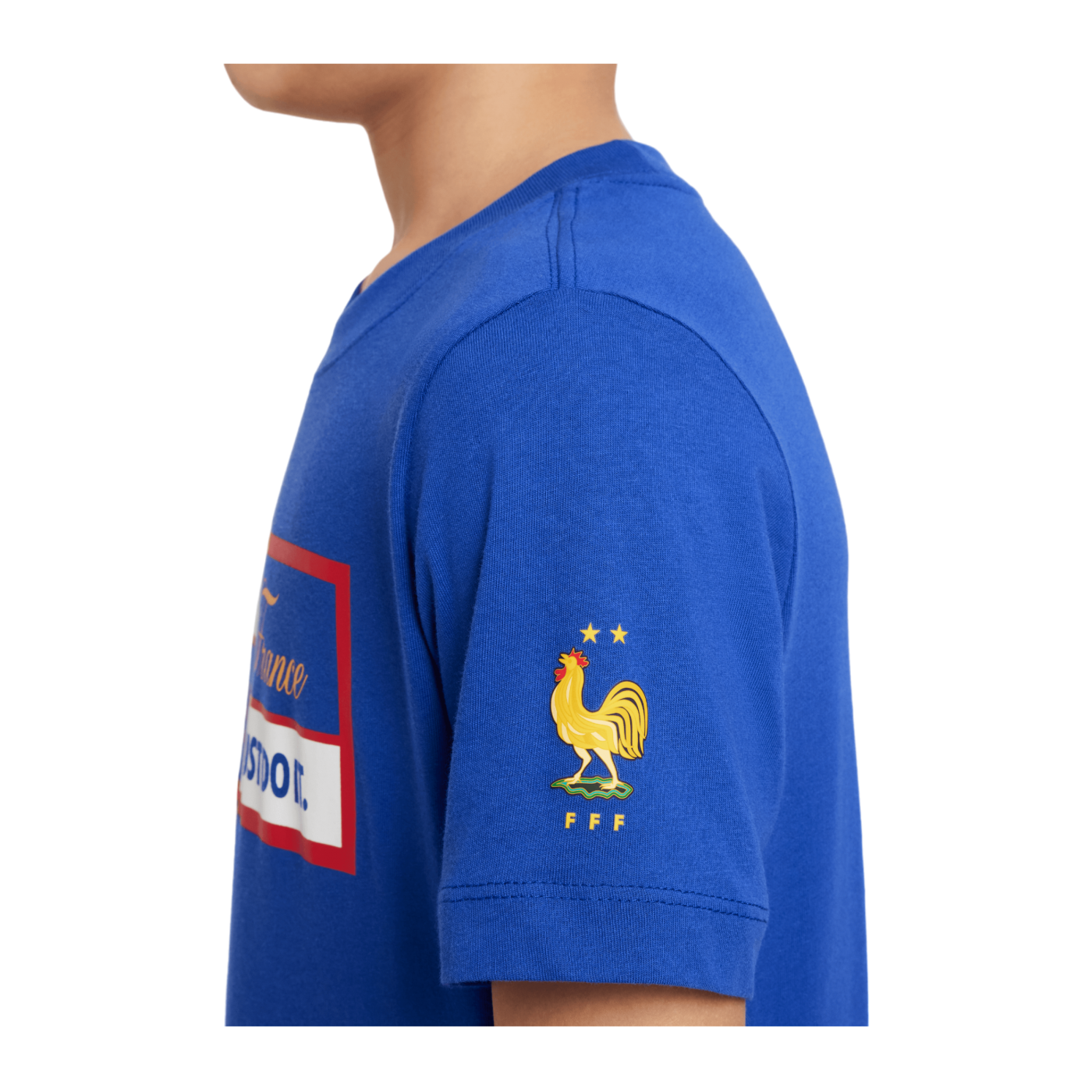 Nike Frankreich Just Do It T-Shirt EM 2024 Kids Blau F452