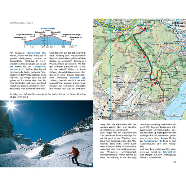 WINTERWANDERN BERCHTESGADEN - CHIEMGAU - SALZBURG - Wanderführer