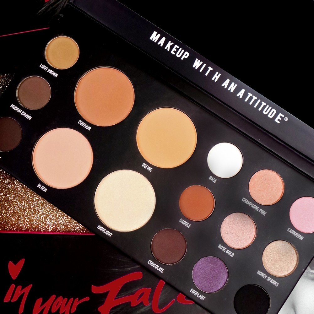 Paleta 3 w 1 Rude Cosmetics RUDE In Your Face