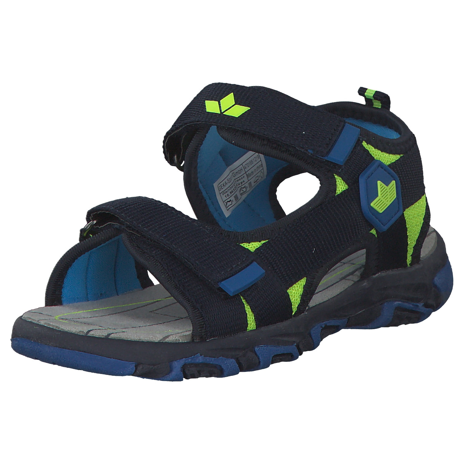 Geka Palau V, Sandalen (Kinder), Kinder, marine/lemon/blau