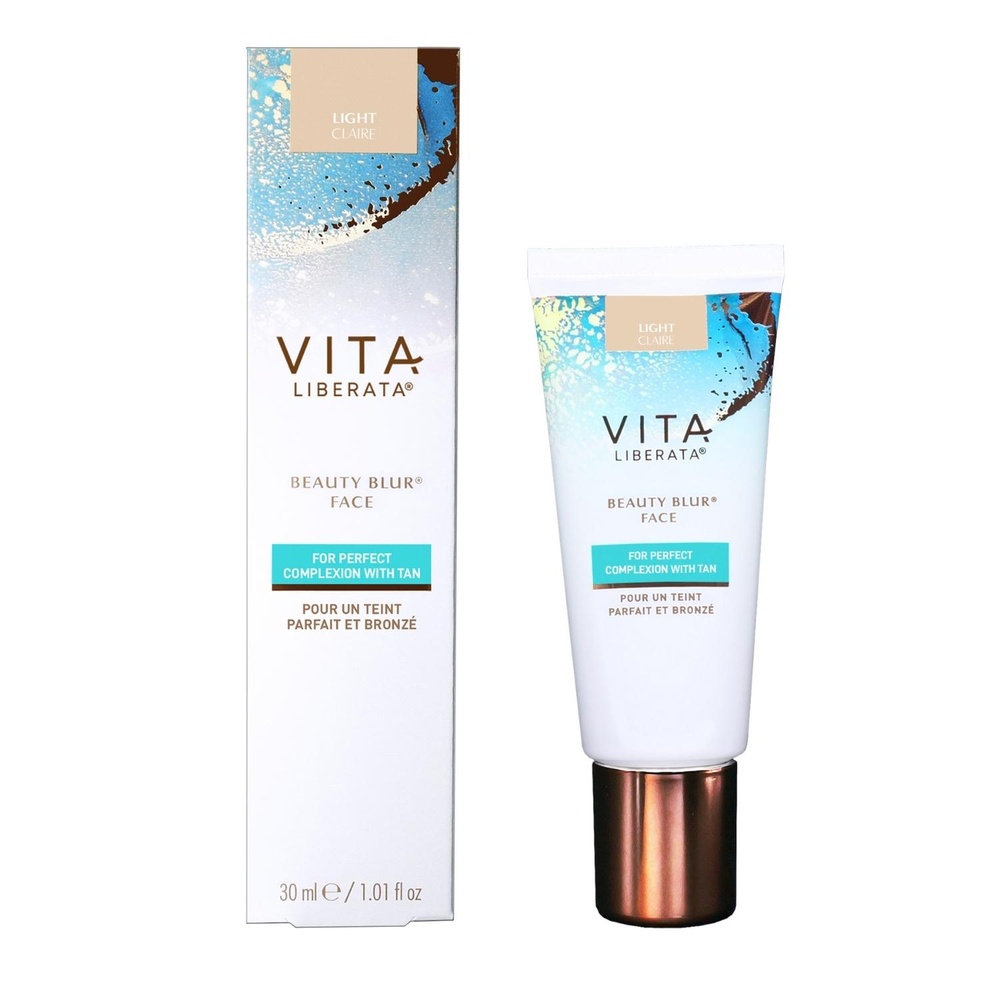 Vita Liberata Vita Liberata Beauty Blur Face Avec Autobronzant 30ml - Claire Apprêt maquillage