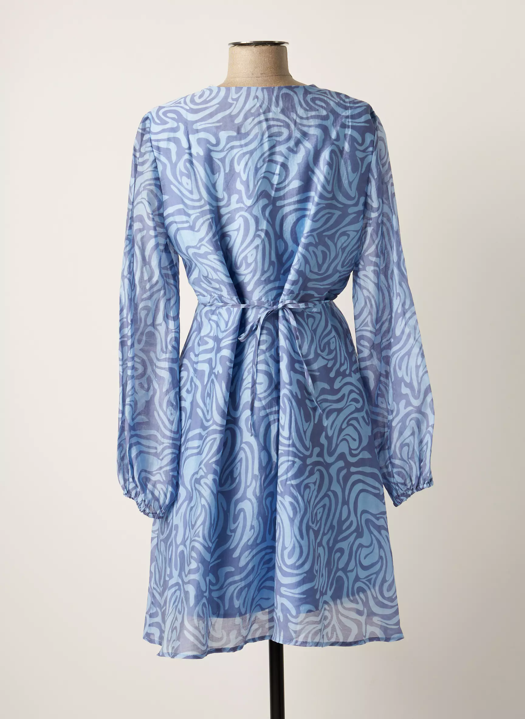 B Young Robes Mi Longues Femme couleur violet