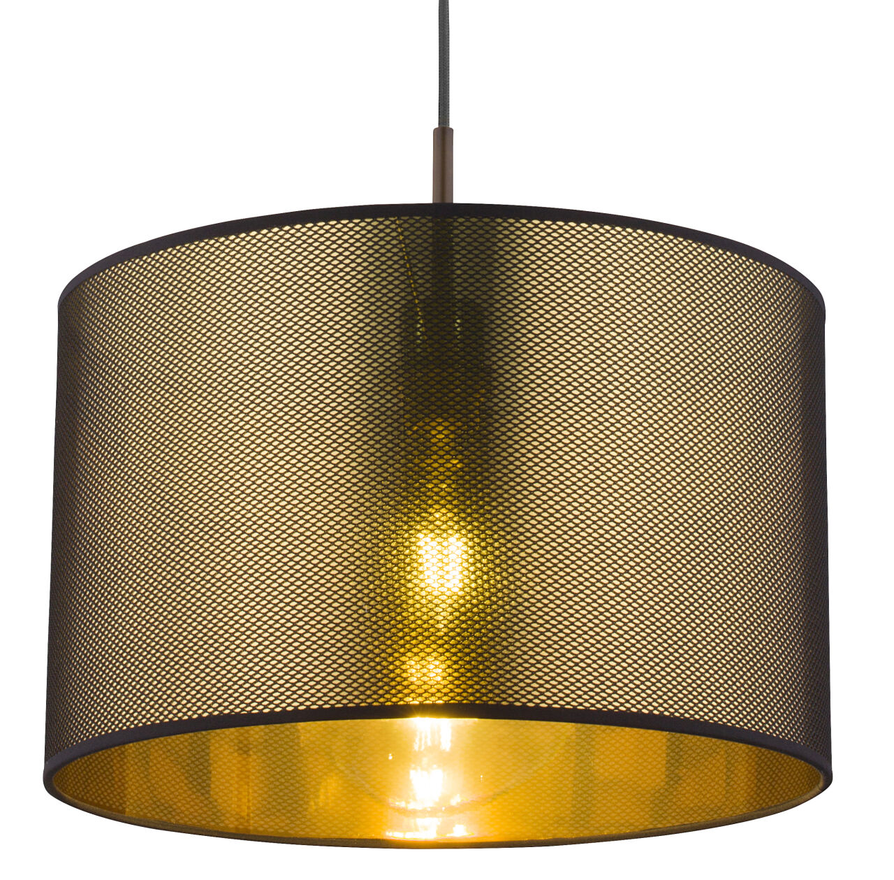 Globo Lighting - NUGGY - Hängeleuchte Metall schwarz matt, 1x E27